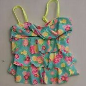 Beautiful floral bathing suit